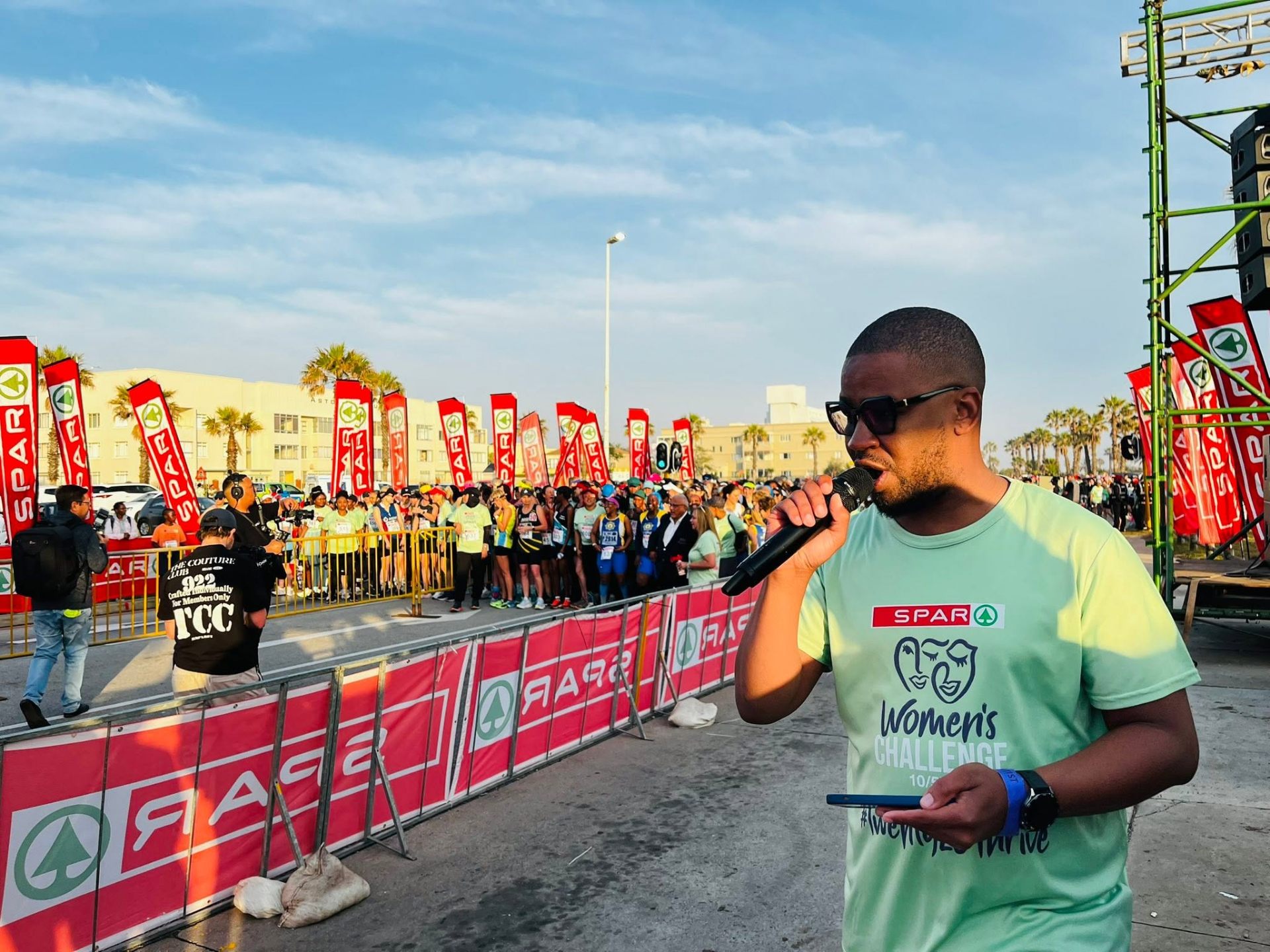 Mafa hosting a SPAR outdoor event